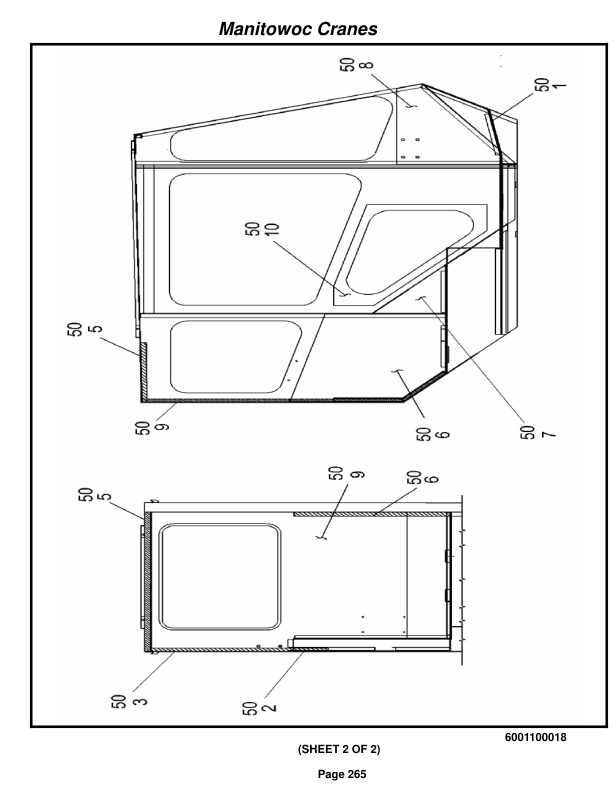 Grove RT530E Crane Parts Manual 223665 2015-2