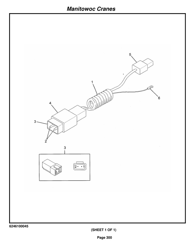 Grove RT530E Crane Parts Manual 223691 2015-2