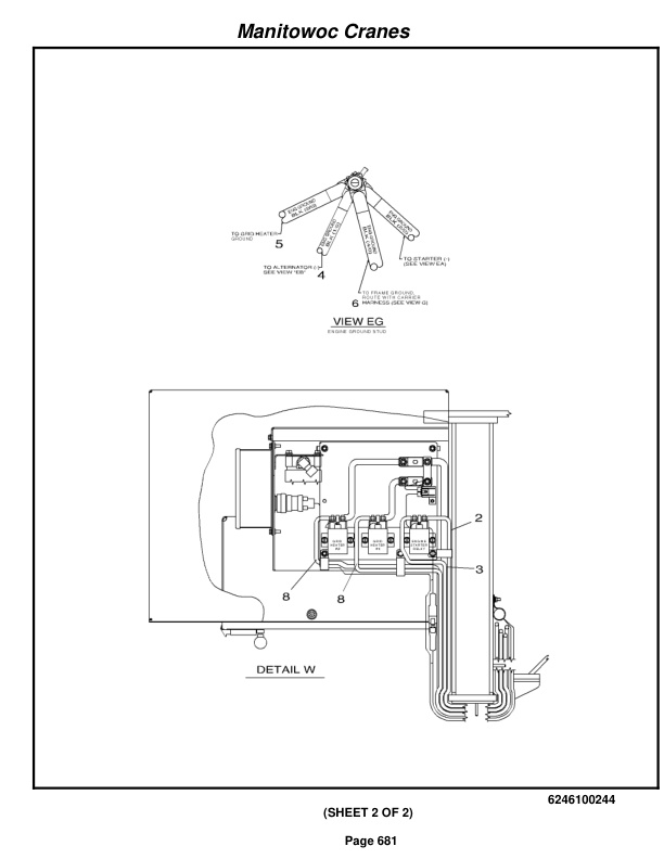 Grove RT530E Crane Parts Manual 224252 2010-3