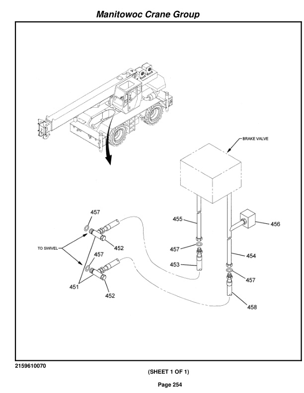 Grove RT530E Crane Parts Manual 224649 2006-2