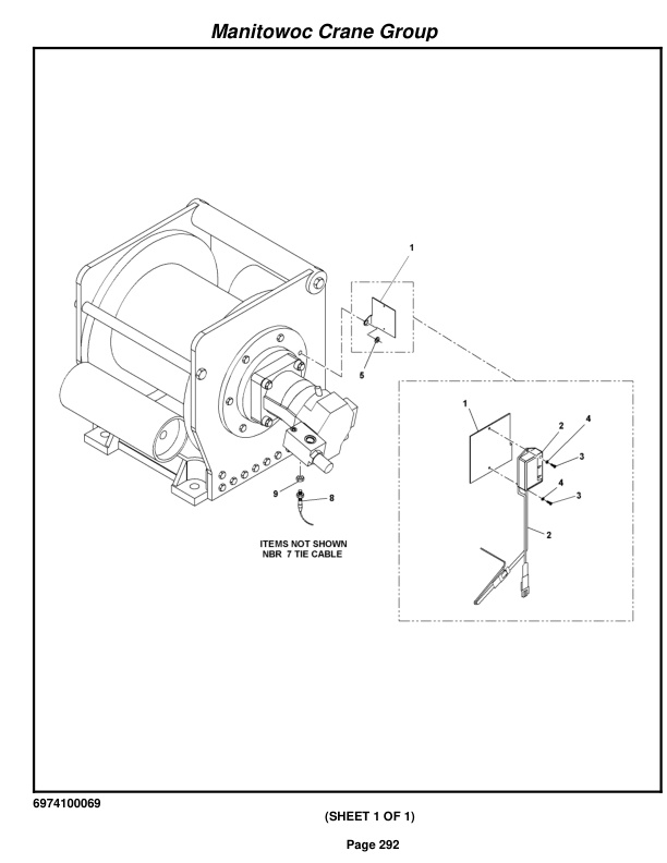 Grove RT530E Crane Parts Manual 224652 2006-2