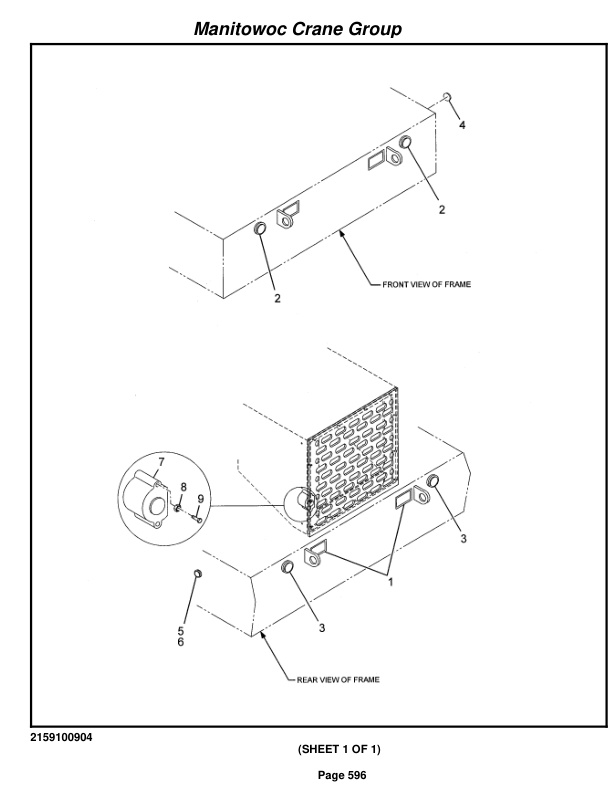 Grove RT530E Crane Parts Manual 224652 2006-3