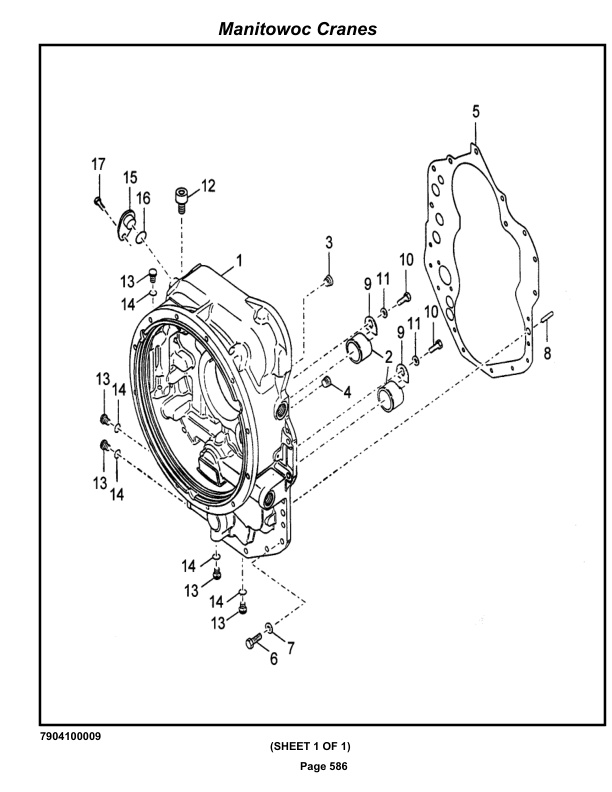 Grove RT530E Crane Parts Manual 224663 2019-3