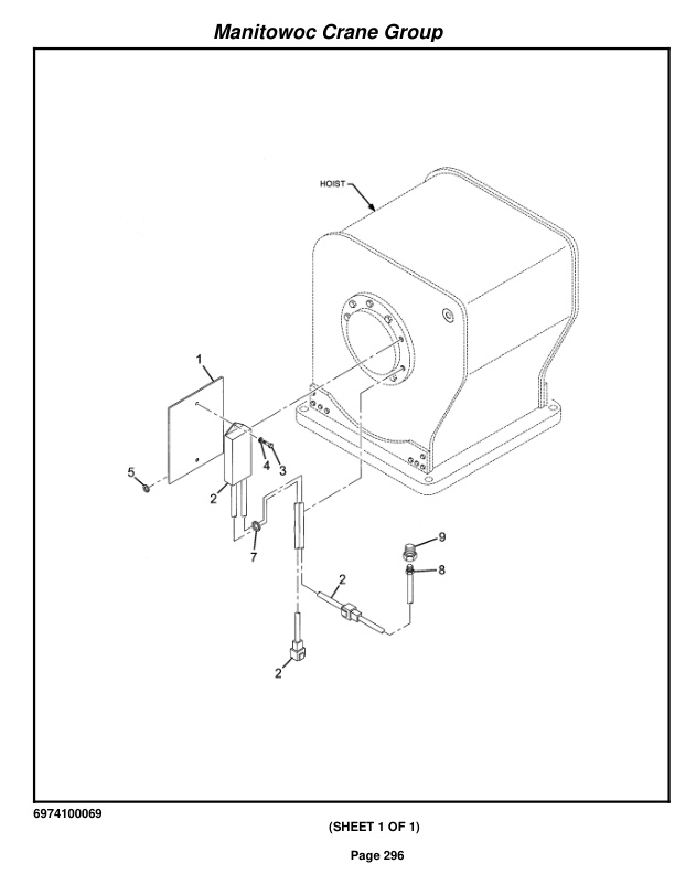 Grove RT530E Crane Parts Manual 224680 2006-2