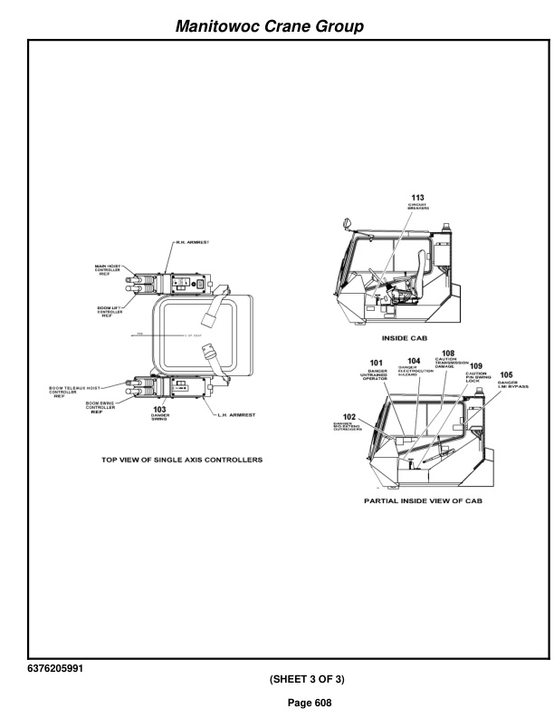 Grove RT530E Crane Parts Manual 224682 2006-3