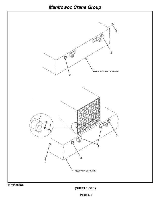 Grove RT530E Crane Parts Manual 225072 2006-3