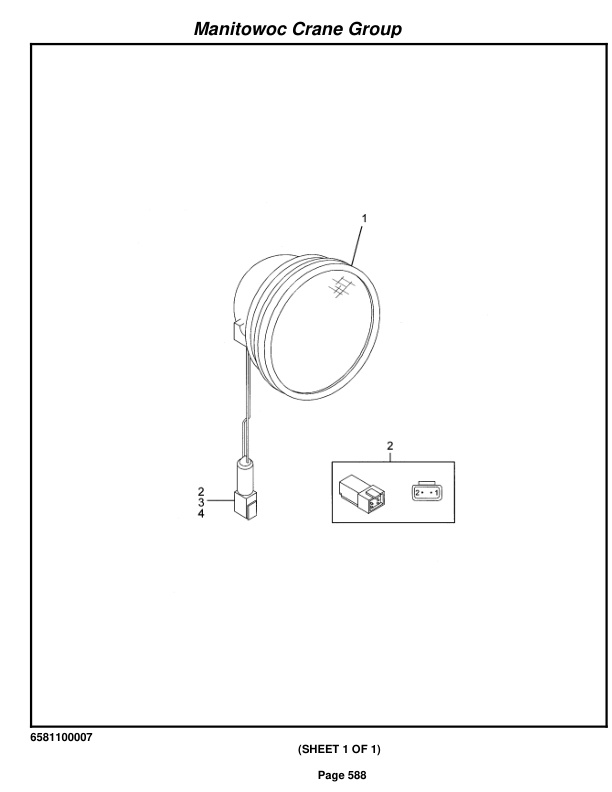 Grove RT530E Crane Parts Manual 225258 2006-3