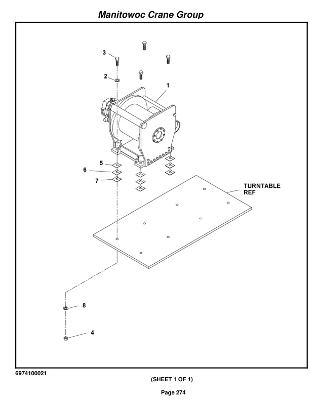 Grove RT530E Crane Parts Manual 225770 2006-2