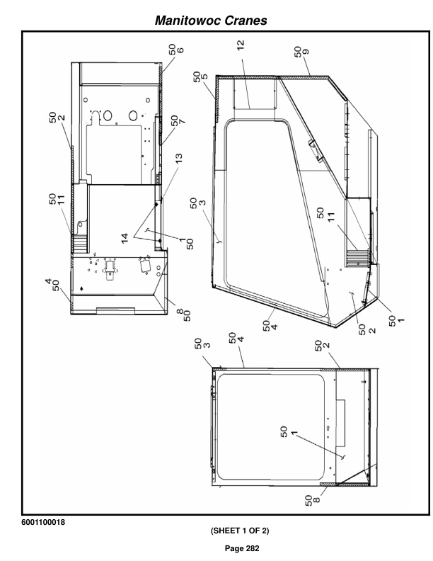 Grove RT530E Crane Parts Manual 225771 2014-2