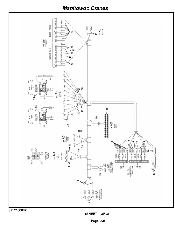 Grove RT535E Crane Parts Manual 226202 2017-2