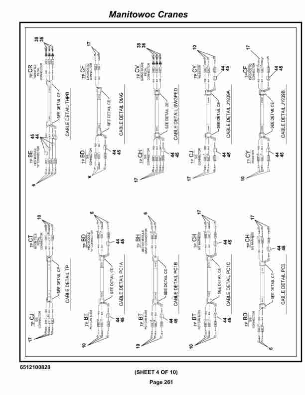 Grove RT535E Crane Parts Manual 226262 2022-2