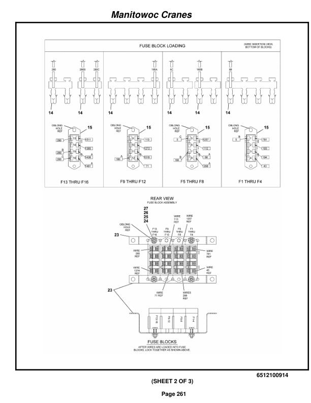 Grove RT540E Crane Parts Manual 226375 2017-2