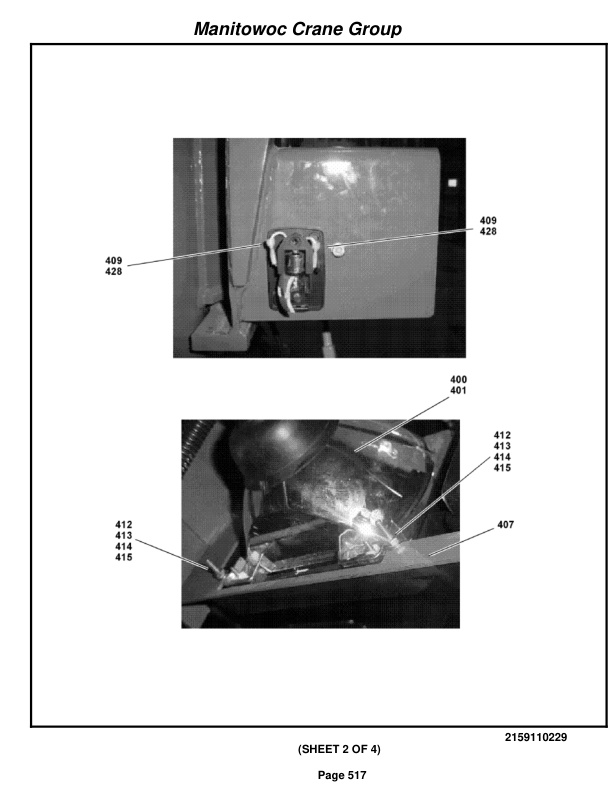 Grove RT540E Crane Parts Manual 227681 2007-3