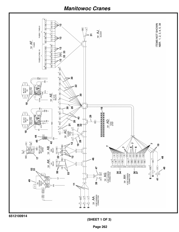 Grove RT540E Crane Parts Manual 229485 2014-2