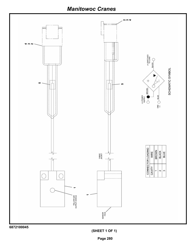 Grove RT540E Crane Parts Manual 233136 2012-2