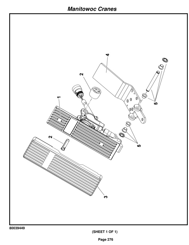 Grove RT540E Crane Parts Manual 236152 2018-2