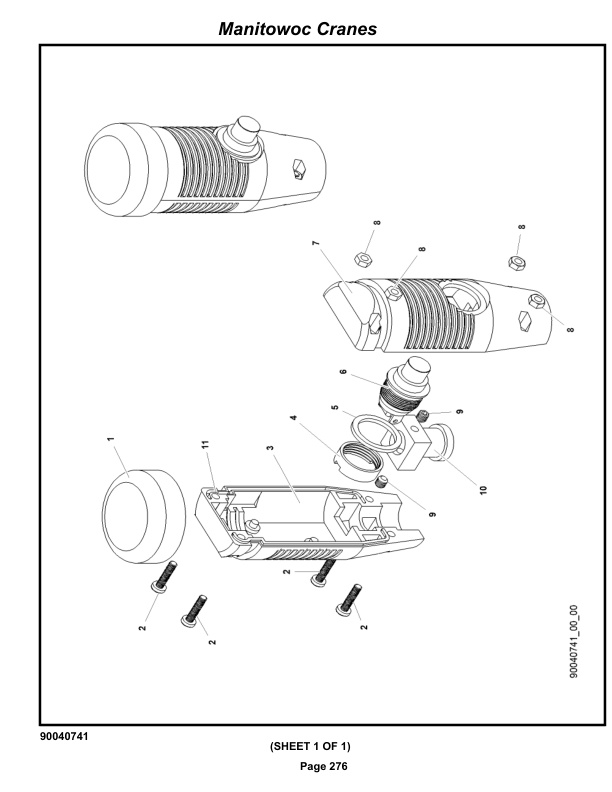 Grove RT540E Crane Parts Manual 236314 2018-2