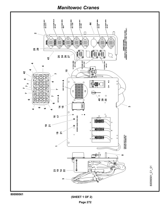 Grove RT540E Crane Parts Manual 237090 2021-2