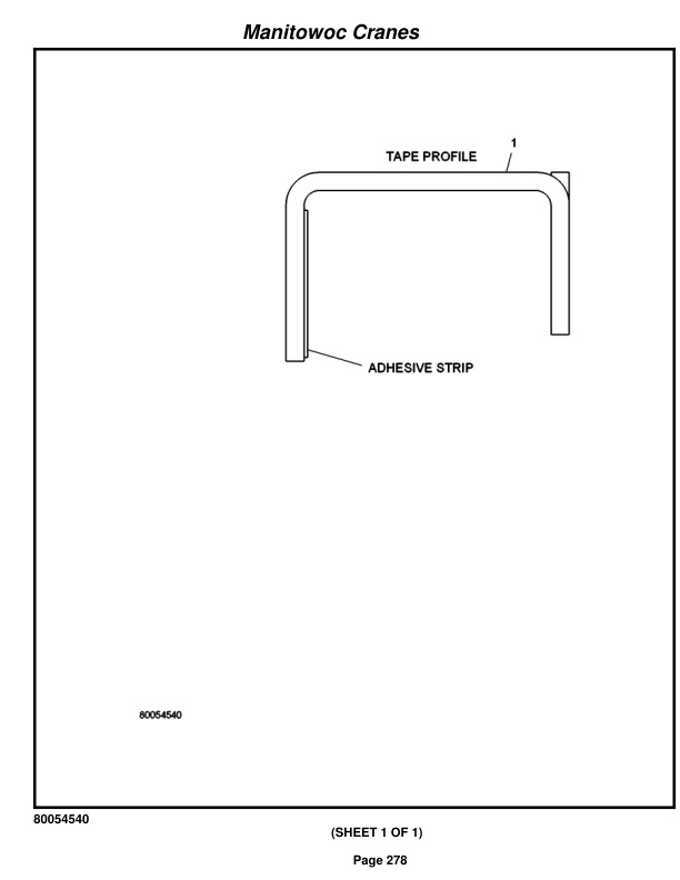 Grove RT540E Crane Parts Manual 280144 2015-2
