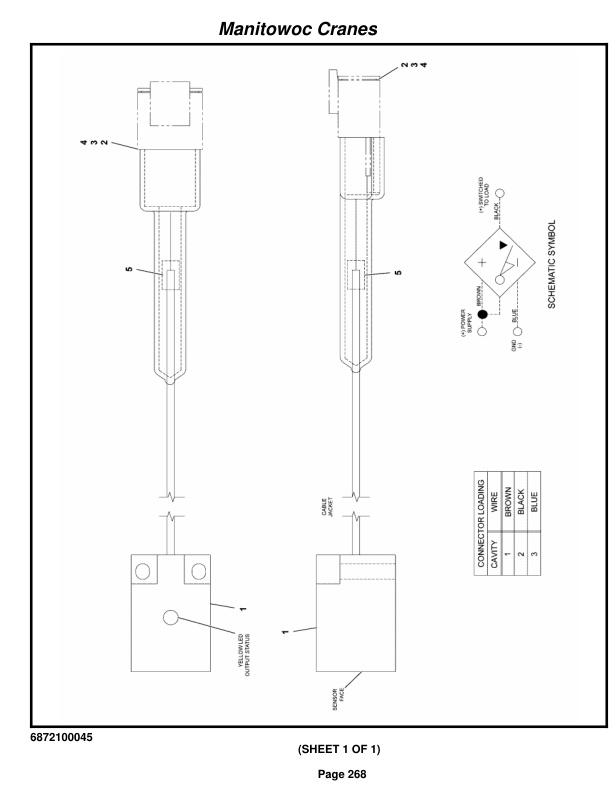 Grove RT540E Crane Parts Manual 604585 2015-2