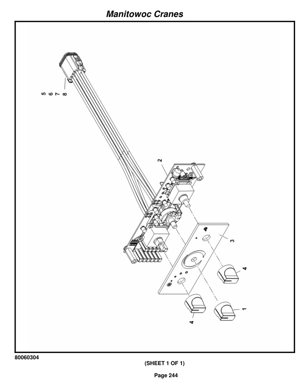 Grove RT540E Crane Parts Manual 610013 2017-2
