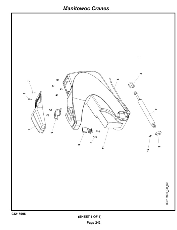 Grove RT540E Crane Parts Manual 617037 2020-2