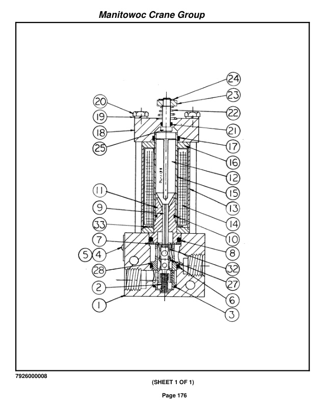 Grove RT58-7 Crane Parts Manual 3942 2007-3