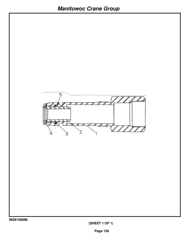 Grove RT58A Crane Parts Manual 44254 2007-2