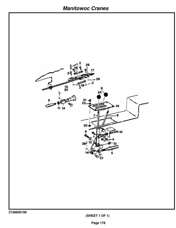 Grove RT58A Crane Parts Manual 51949 2016-2