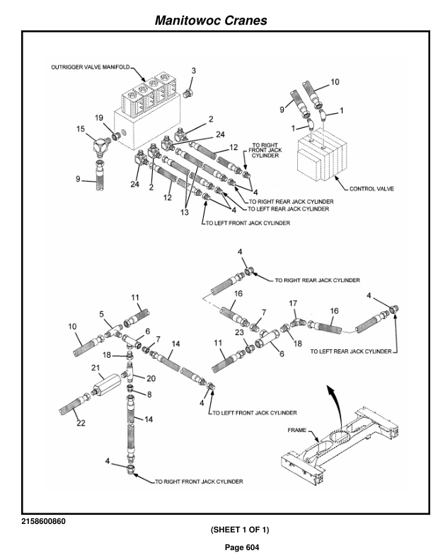 Grove RT58B Crane Parts Manual 222546 2014-3