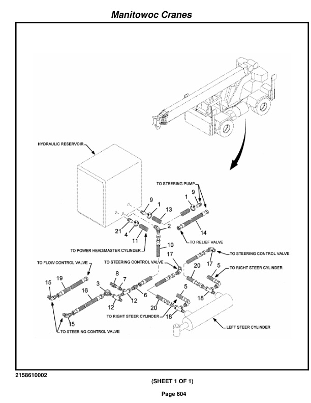 Grove RT58B Crane Parts Manual 222623 2014-3