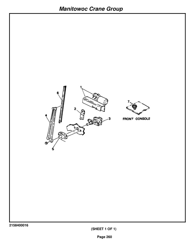 Grove RT58C Crane Parts Manual 71673 2005-2