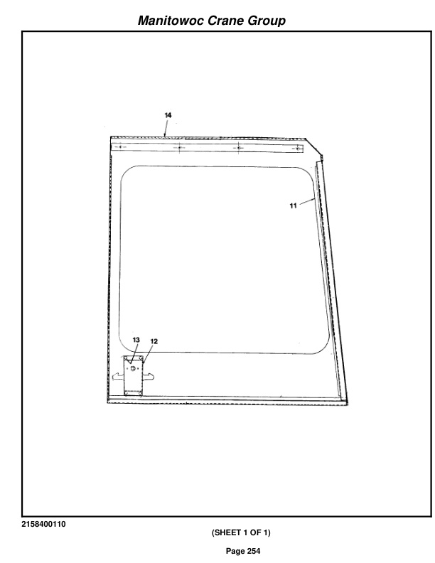 Grove RT58D Crane Parts Manual 73759 2005-2