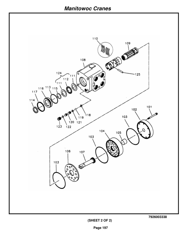 Grove RT58D Crane Parts Manual 82709 2014-2