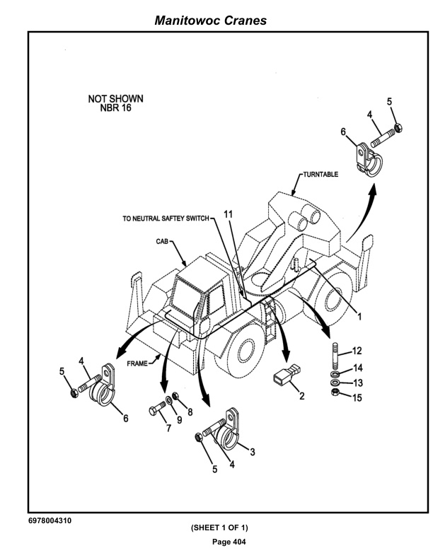 Grove RT58D Crane Parts Manual 86717 2019-3