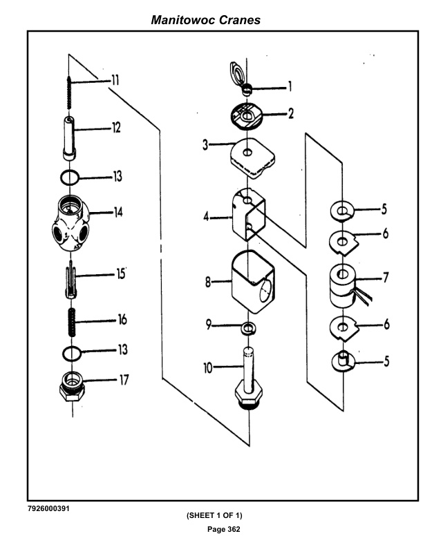 Grove RT59S Crane Parts Manual 41052 2019-3