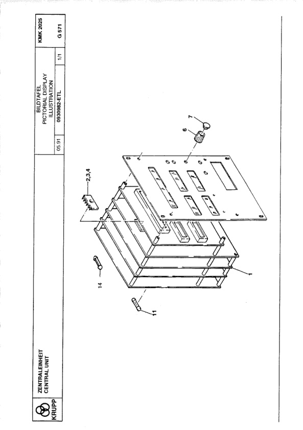 Krupp KMK 2025 Crane Spare Parts List 2228351 1993 DE EN-3