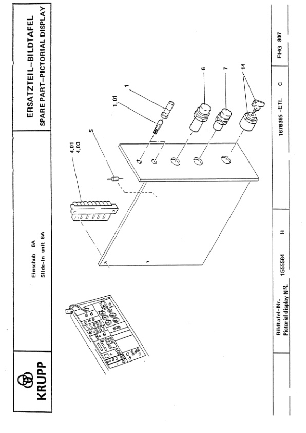 Krupp KMK 3045 Crane Spare Parts List 1990-11 EN DE-3