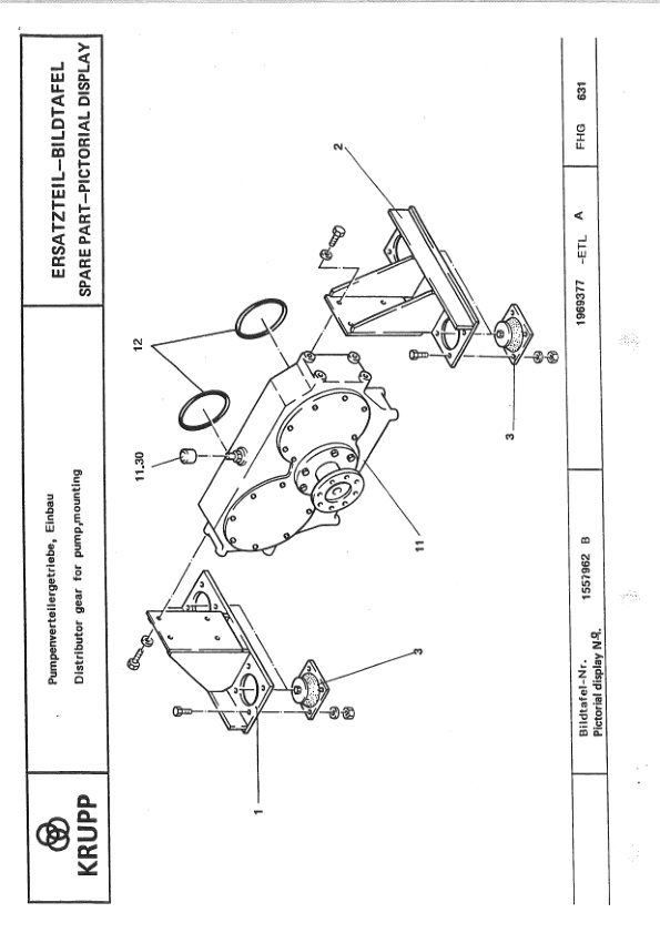 Krupp KMK 4070 Crane Spare Parts List 1990-06 DE EN-2