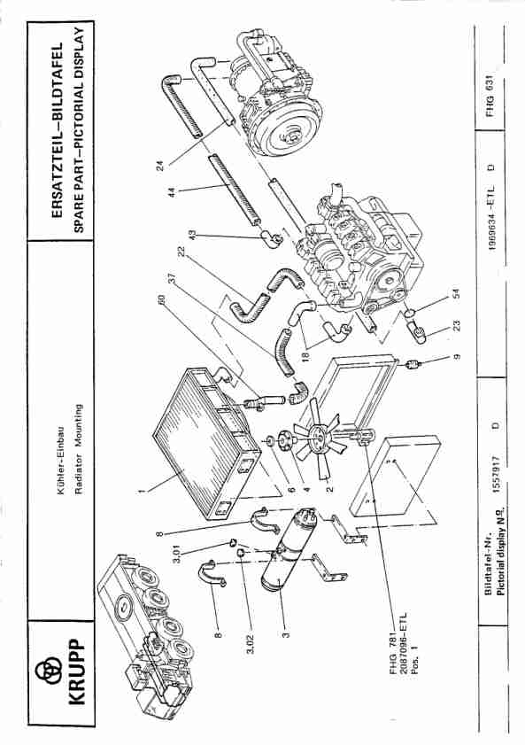 Krupp KMK 4070 Crane Spare Parts List 1990-10 DE EN-2