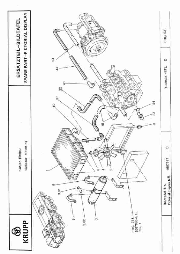 Krupp KMK 4070 Crane Spare Parts List 1991-03 DE EN-2