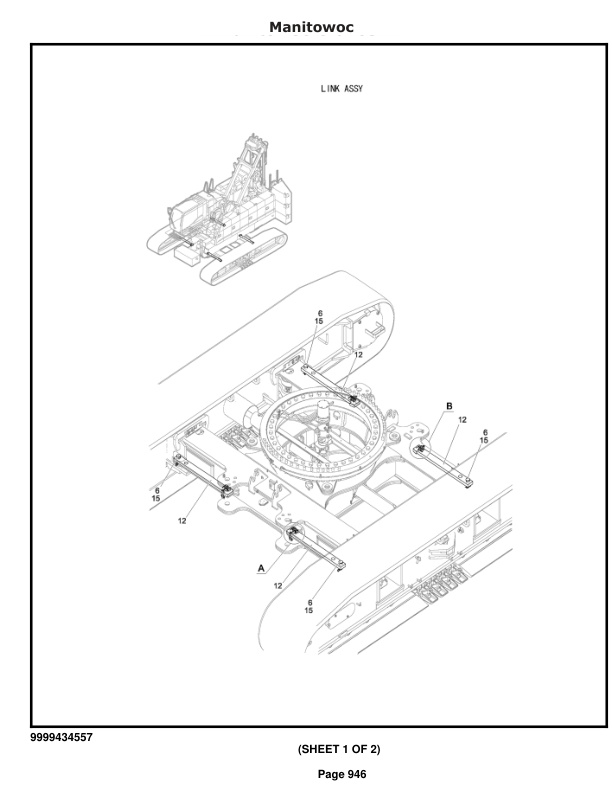 Manitowoc 11000-1 Crane Parts Manual 11001 2016-3