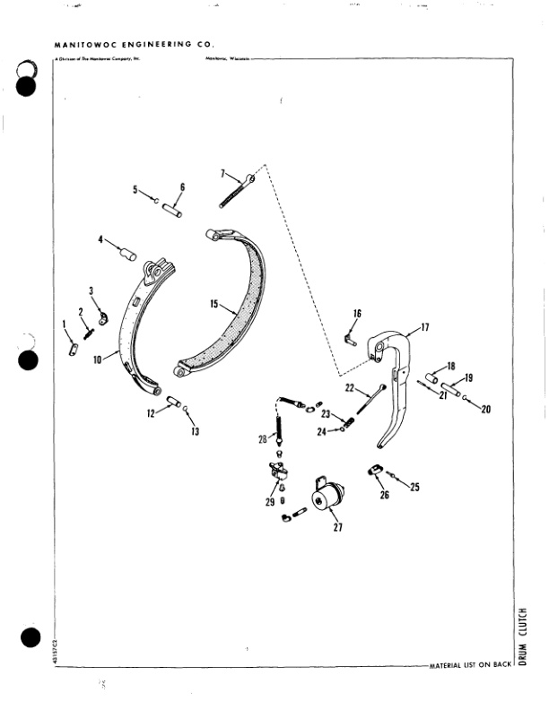 Manitowoc 2900WC Crane Parts Manual 29556 2005-2