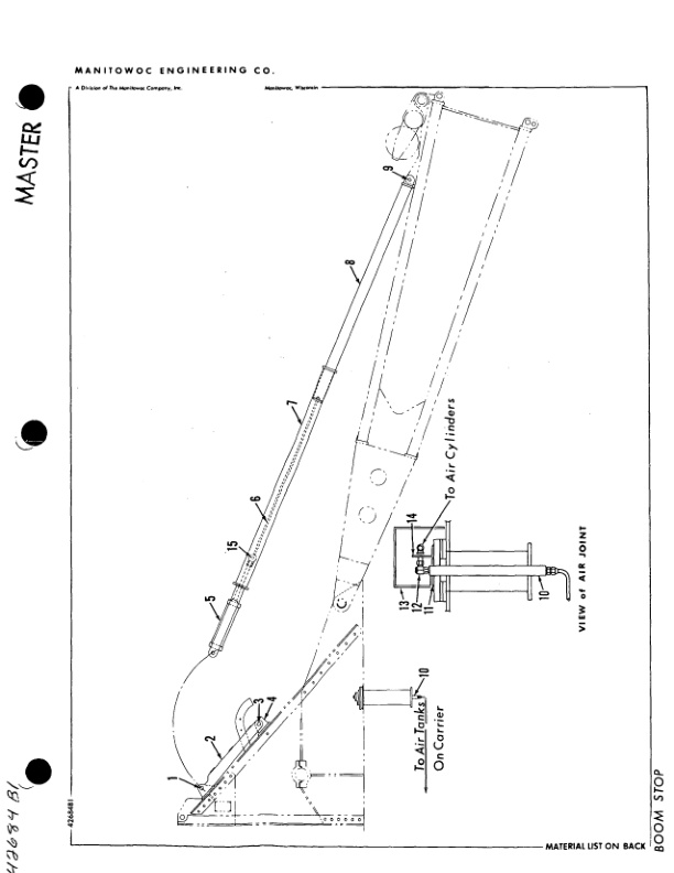 Manitowoc 2900WC Crane Parts Manual 29587 2003-3