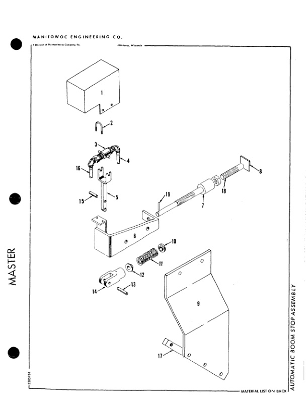 Manitowoc 2900WC Crane Parts Manual 29614 2004-3