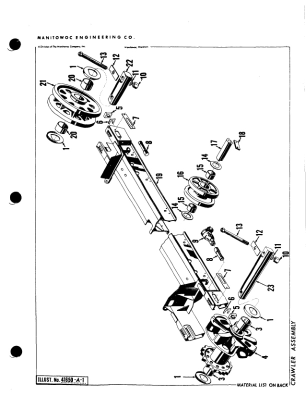 Manitowoc 3000 Crane Parts Manual 30163 2004-3