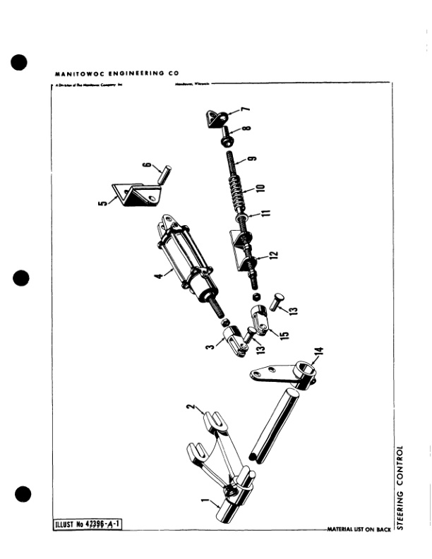 Manitowoc 3000W Crane Parts Manual 3000999 2003-3