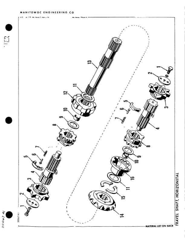 Manitowoc 3600 Crane Parts Manual 36044 2004-3