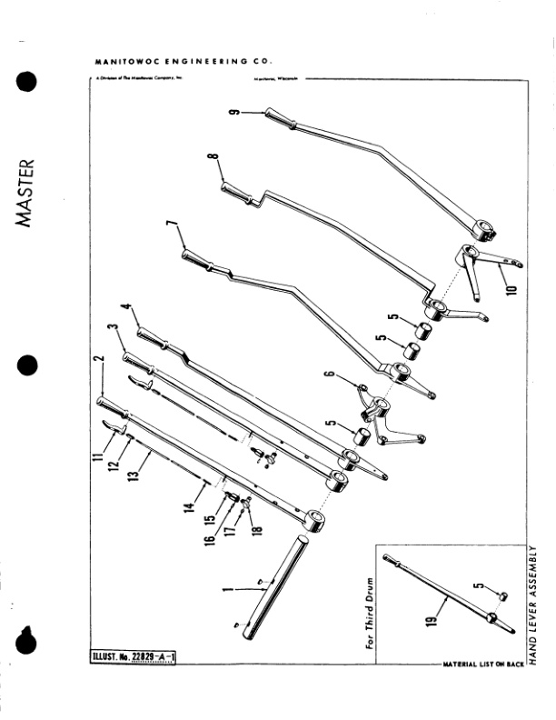 Manitowoc 3900 Crane Parts Manual 39130 2004-2