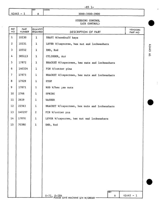 Manitowoc 3900 Crane Parts Manual 39179 2004-3